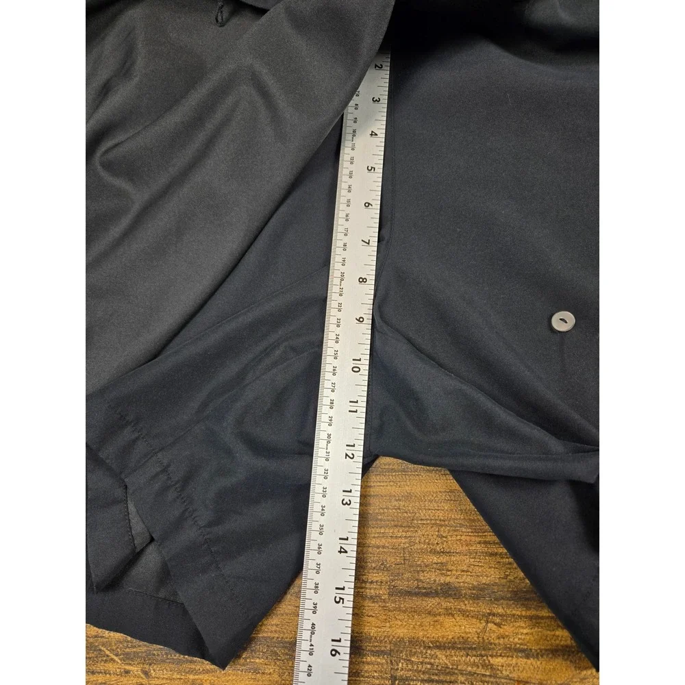 LizGolf Liz Claiborne Womens Black Wrap Front Golf Skort Size 14 RN‎ 52002